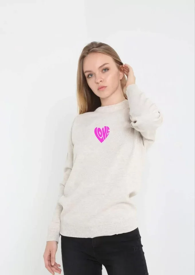 Gestrickter Pullover Fedila