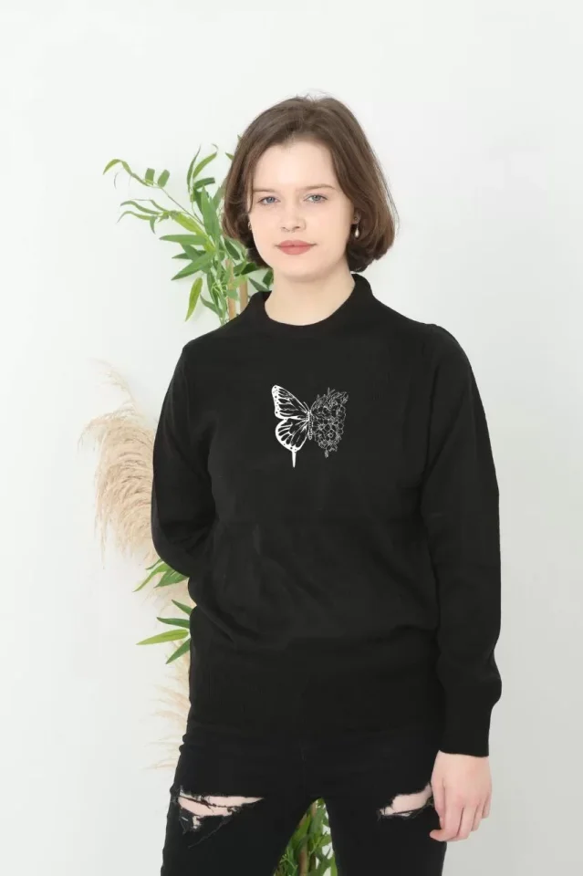 Gestrickter Pullover Fericka